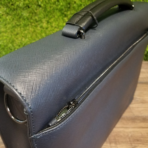 Ted Baker Lansky Cross Grain Satchel Briefcase - Picture 7 of 8